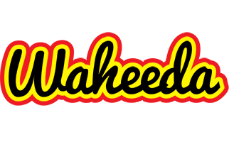 Waheeda flaming logo