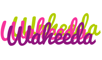 Waheeda flowers logo