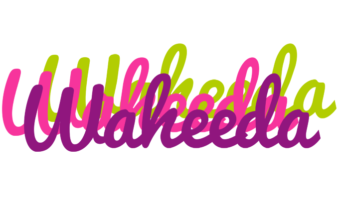 Waheeda flowers logo