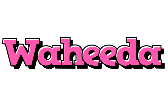 Waheeda girlish logo