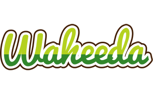 Waheeda golfing logo