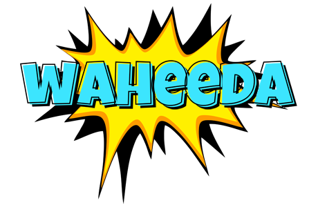 Waheeda indycar logo
