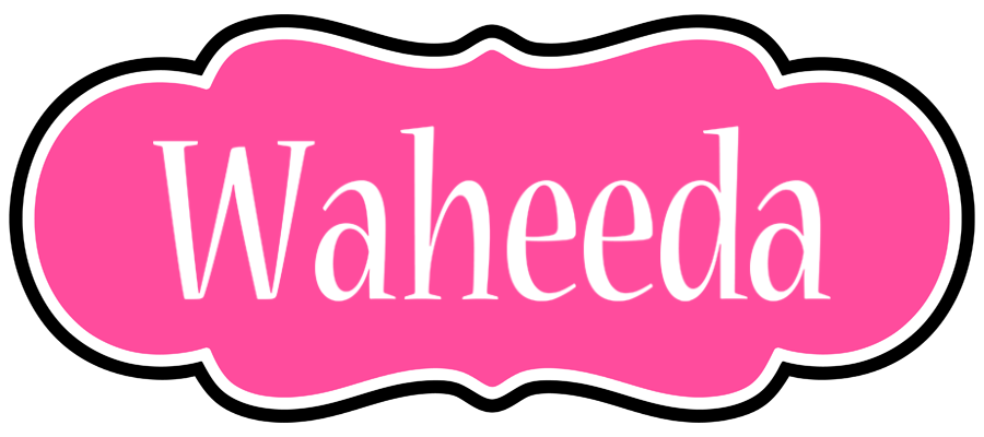 Waheeda invitation logo