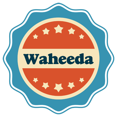 Waheeda labels logo