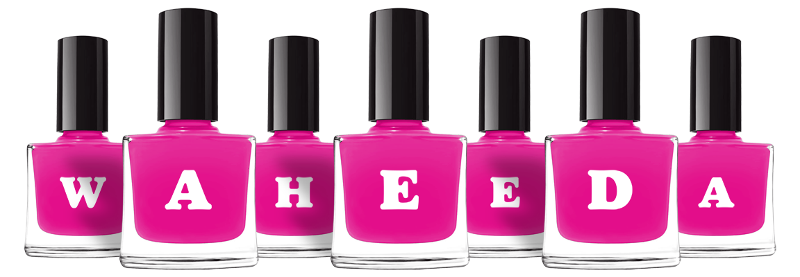 Waheeda nails logo
