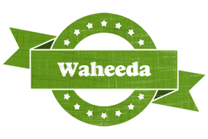 Waheeda natural logo