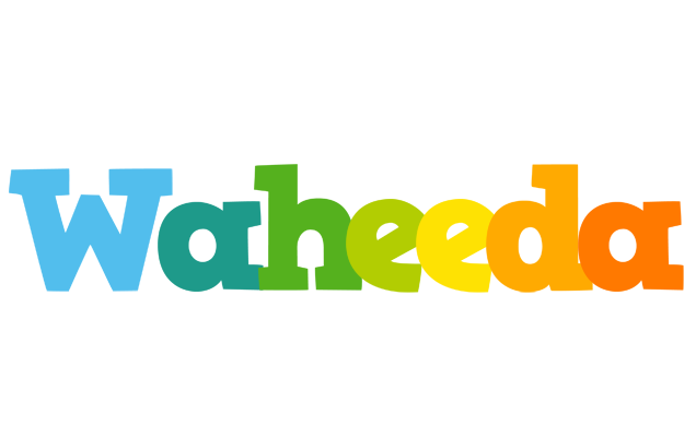 Waheeda rainbows logo