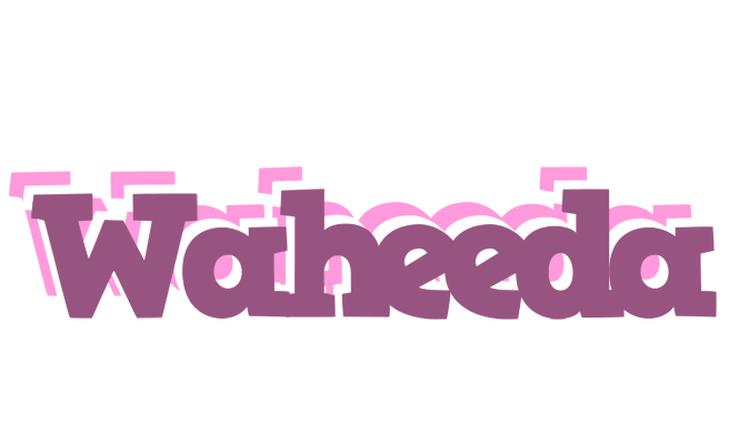 Waheeda relaxing logo