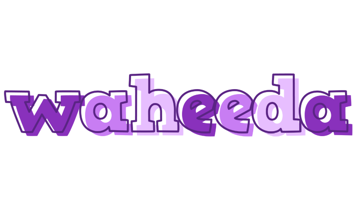 Waheeda sensual logo