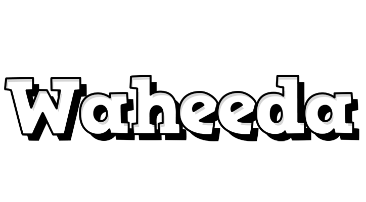 Waheeda snowing logo