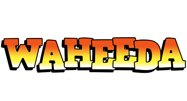 Waheeda sunset logo