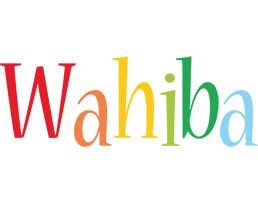 Wahiba birthday logo