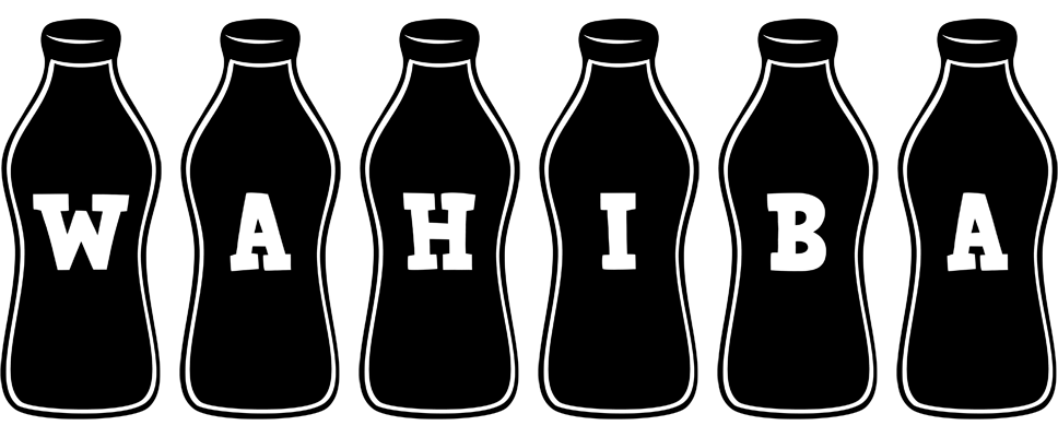 Wahiba bottle logo
