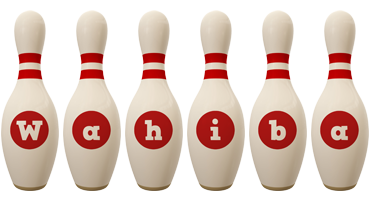 Wahiba bowling-pin logo