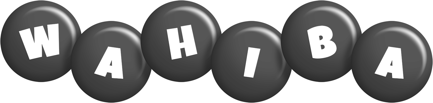 Wahiba candy-black logo