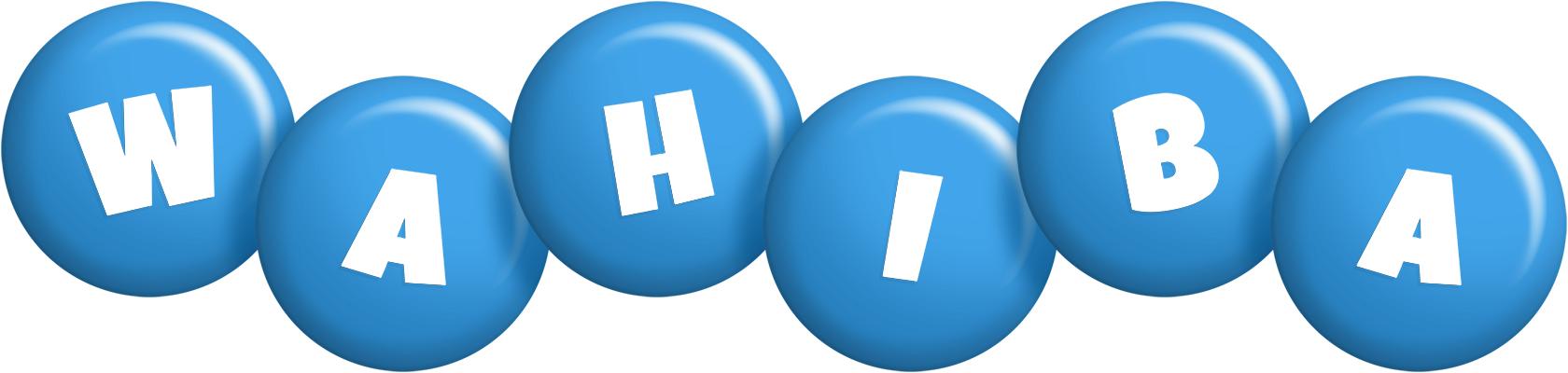 Wahiba candy-blue logo