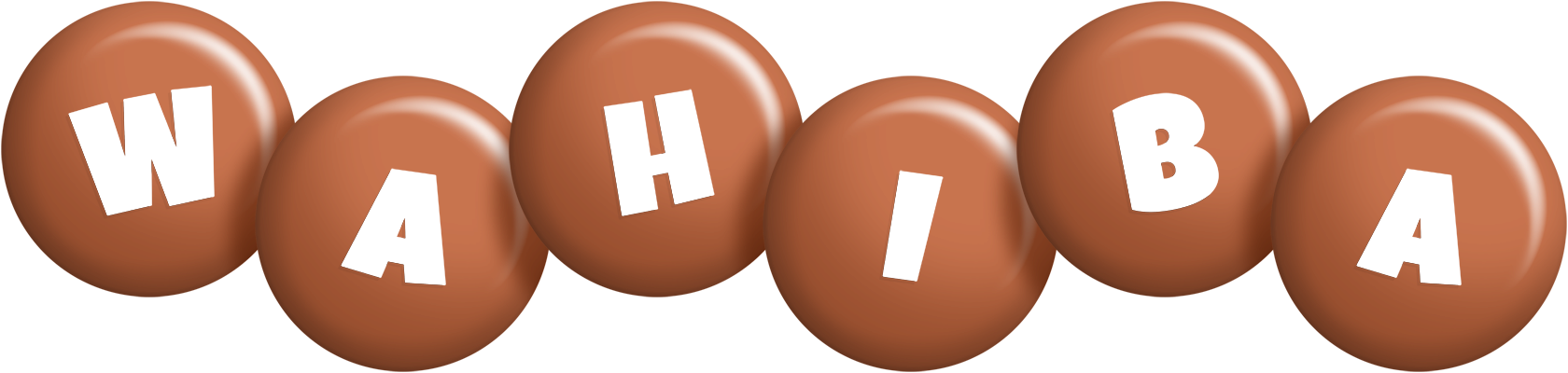 Wahiba candy-brown logo