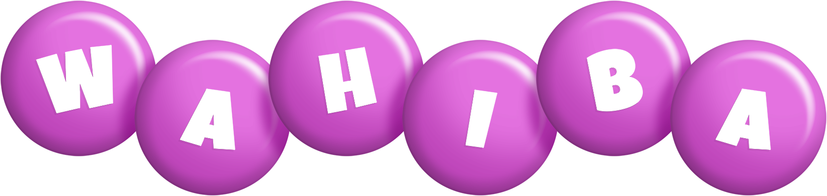 Wahiba candy-purple logo