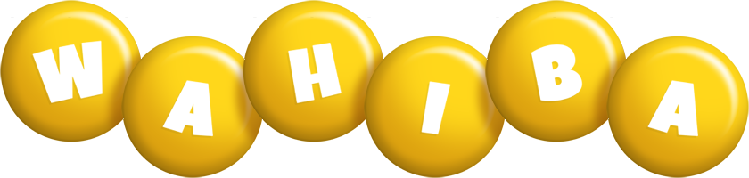 Wahiba candy-yellow logo