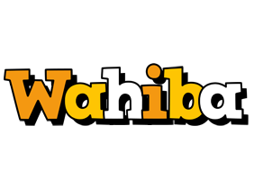 Wahiba cartoon logo