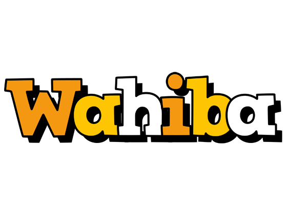 Wahiba cartoon logo