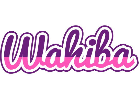 Wahiba cheerful logo