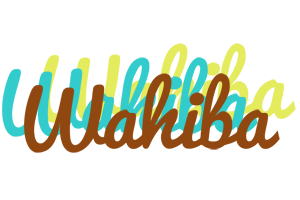 Wahiba cupcake logo