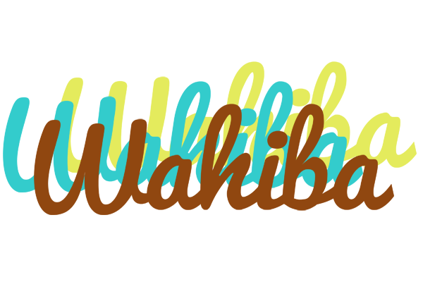 Wahiba cupcake logo