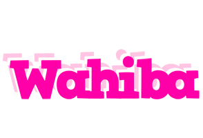 Wahiba dancing logo