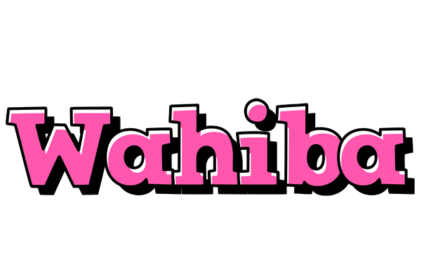 Wahiba girlish logo