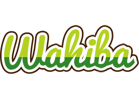 Wahiba golfing logo