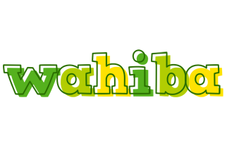 Wahiba juice logo