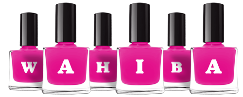 Wahiba nails logo