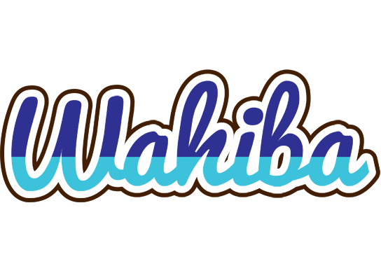 Wahiba raining logo