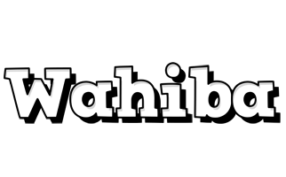 Wahiba snowing logo