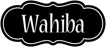 Wahiba welcome logo