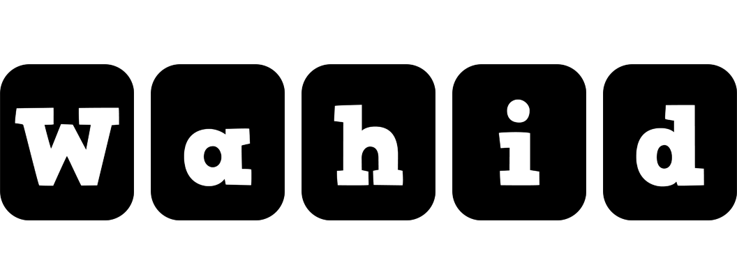 Wahid box logo