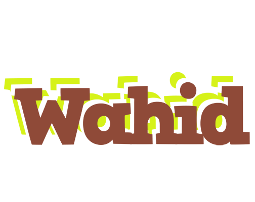 Wahid caffeebar logo