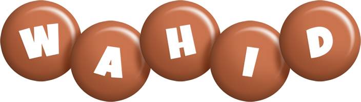 Wahid candy-brown logo