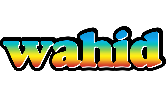 Wahid color logo