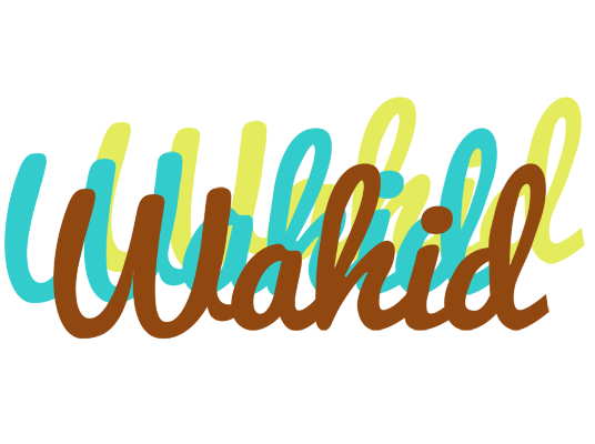 Wahid cupcake logo