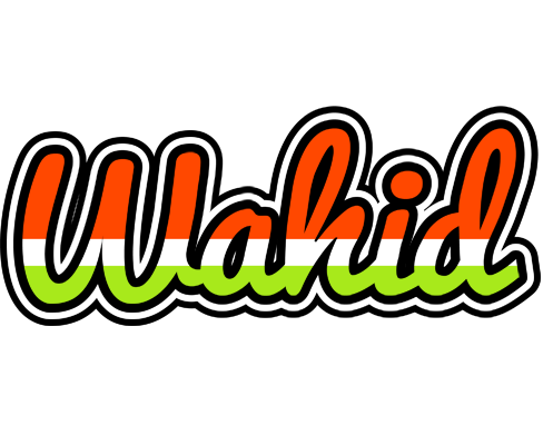 Wahid exotic logo
