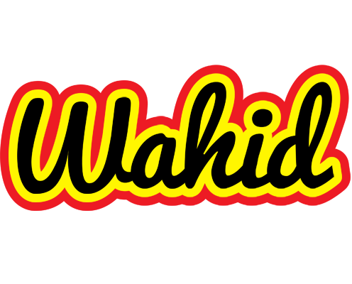 Wahid flaming logo