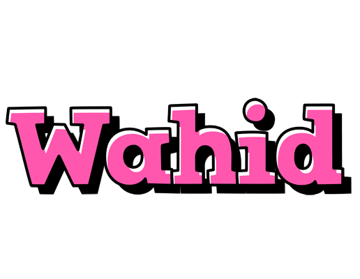 Wahid girlish logo