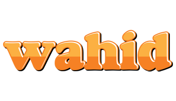 Wahid orange logo