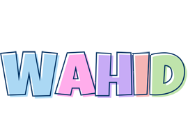 Wahid pastel logo