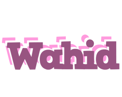 Wahid relaxing logo