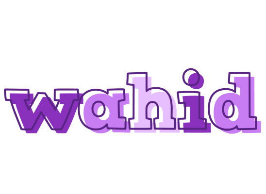 Wahid sensual logo