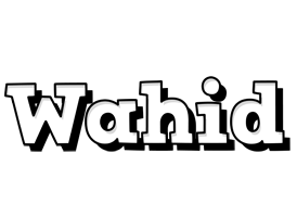 Wahid snowing logo