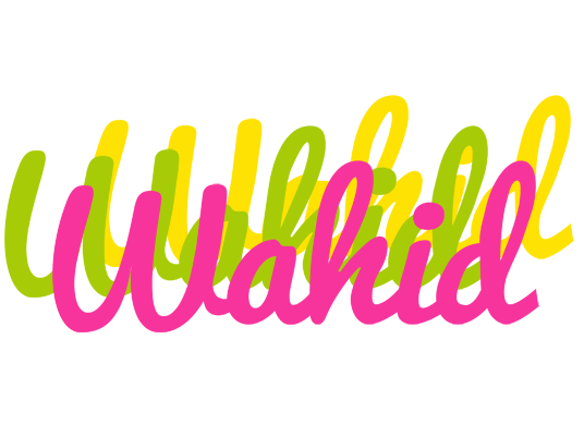 Wahid sweets logo